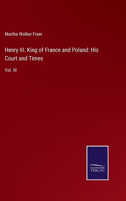 Front cover_Henry III. King of France and Poland