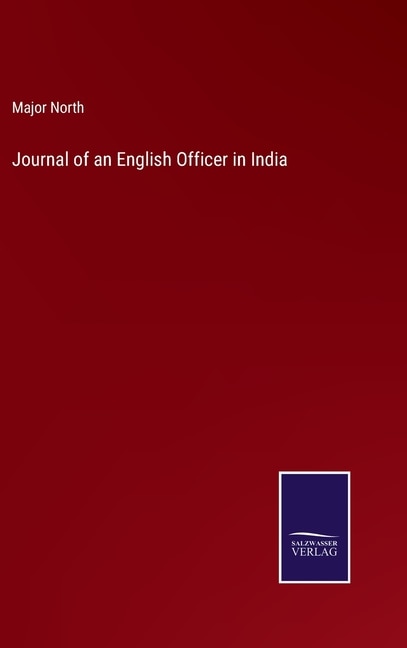 Front cover_Journal of an English Officer in India