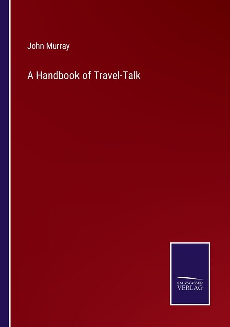 Front cover_A Handbook of Travel-Talk
