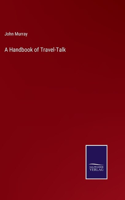 Front cover_A Handbook of Travel-Talk