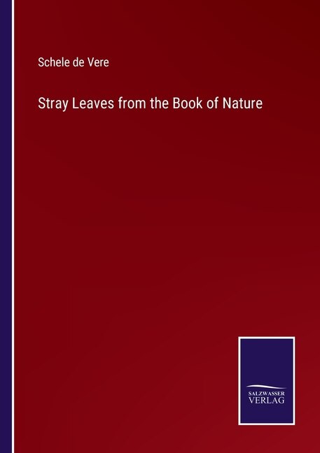 Couverture_Stray Leaves from the Book of Nature