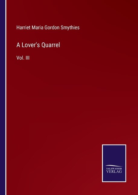 Front cover_A Lover's Quarrel