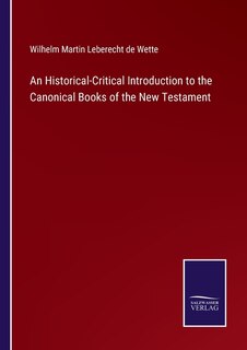 Couverture_An Historical-Critical Introduction to the Canonical Books of the New Testament