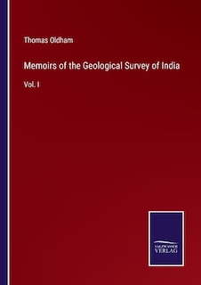 Couverture_Memoirs of the Geological Survey of India