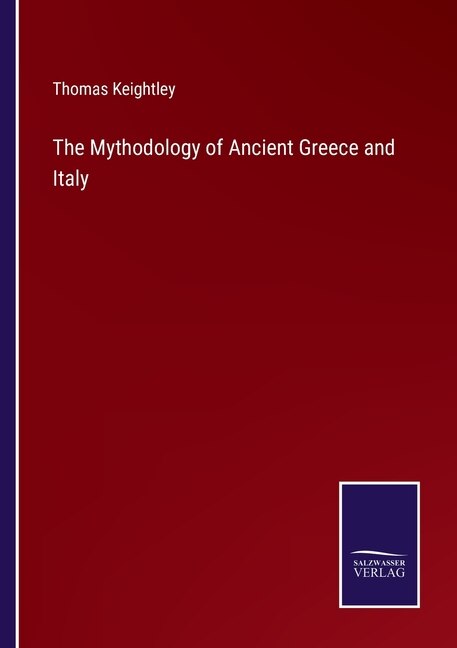 Couverture_The Mythodology of Ancient Greece and Italy
