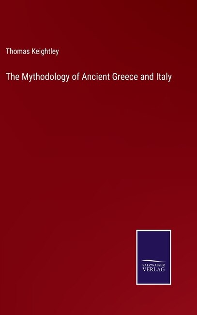 Front cover_The Mythodology of Ancient Greece and Italy