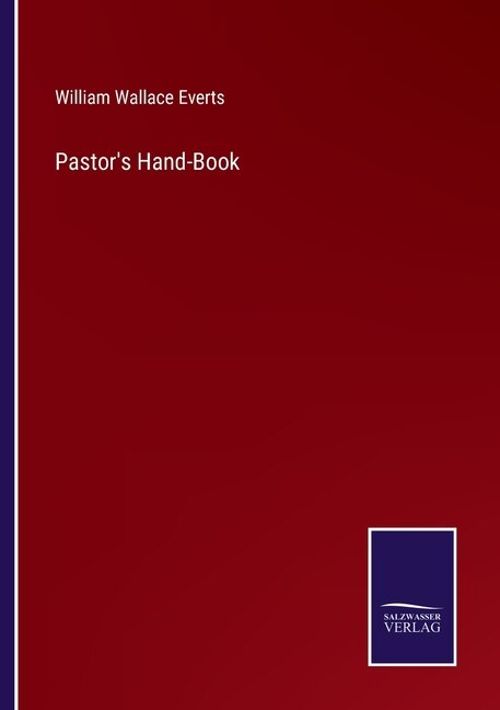 Couverture_Pastor's Hand-Book