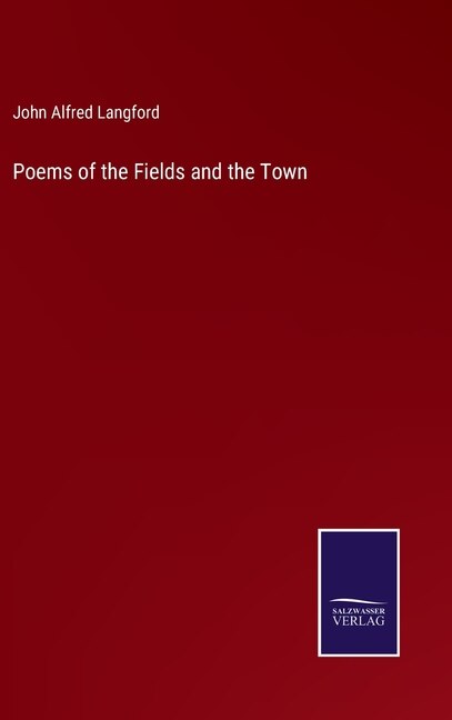 Front cover_Poems of the Fields and the Town