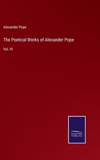 Couverture_The Poetical Works of Alexander Pope