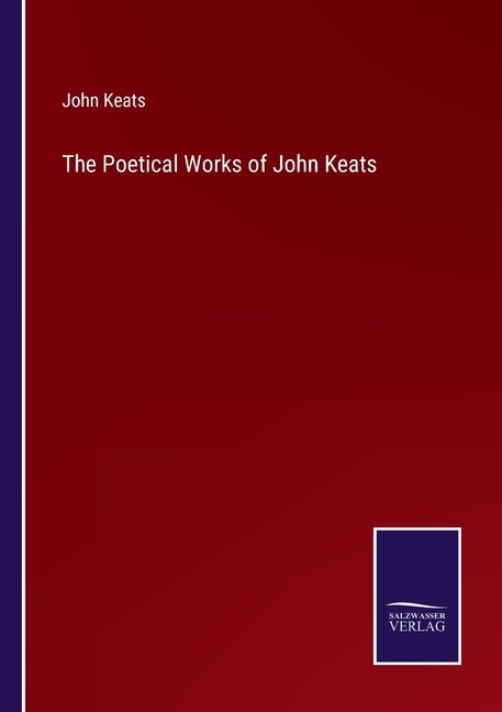 Front cover_The Poetical Works of John Keats