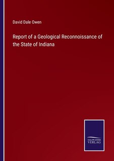 Couverture_Report of a Geological Reconnoissance of the State of Indiana