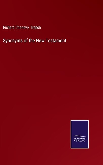 Couverture_Synonyms of the New Testament