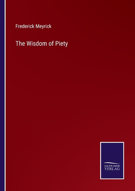 Front cover_The Wisdom of Piety
