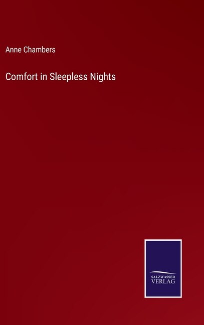 Front cover_Comfort in Sleepless Nights
