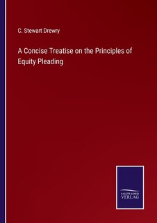 Front cover_A Concise Treatise on the Principles of Equity Pleading
