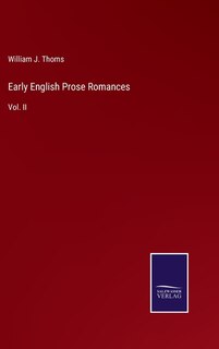 Front cover_Early English Prose Romances