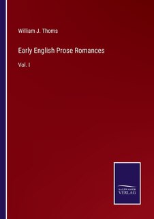 Front cover_Early English Prose Romances
