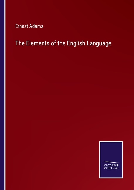 Front cover_The Elements of the English Language