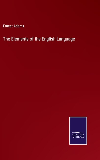 Front cover_The Elements of the English Language