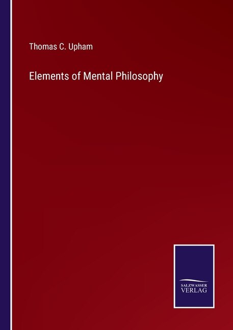 Front cover_Elements of Mental Philosophy