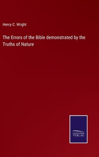 Couverture_The Errors of the Bible demonstrated by the Truths of Nature