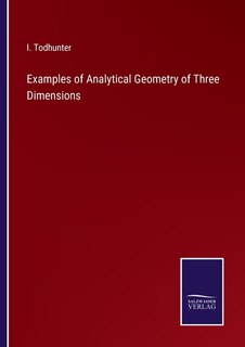 Front cover_Examples of Analytical Geometry of Three Dimensions