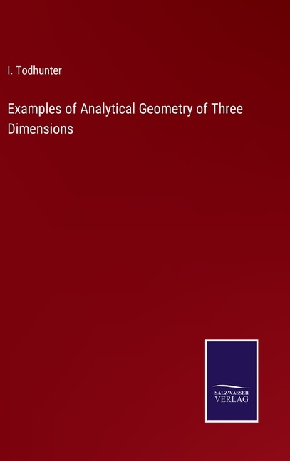 Couverture_Examples of Analytical Geometry of Three Dimensions