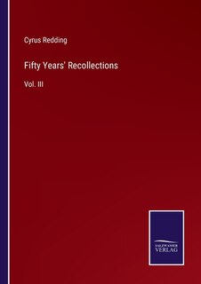 Front cover_Fifty Years' Recollections