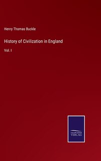Front cover_History of Civilization in England