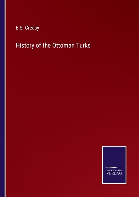 Front cover_History of the Ottoman Turks