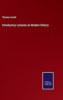Couverture_Introductory Lectures on Modern History