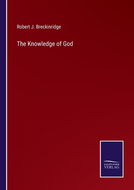 Front cover_The Knowledge of God