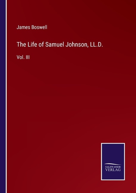 Front cover_The Life of Samuel Johnson, LL.D.