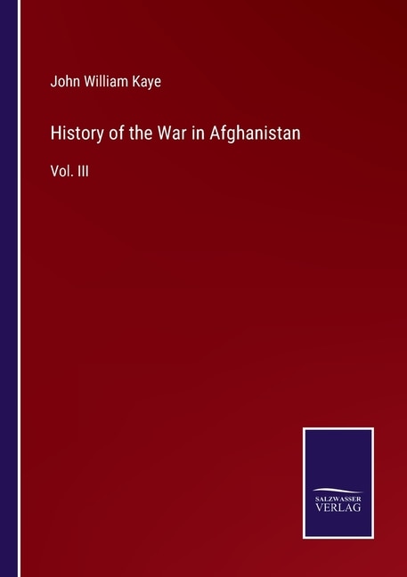 Front cover_History of the War in Afghanistan
