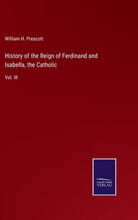 Couverture_History of the Reign of Ferdinand and Isabella, the Catholic