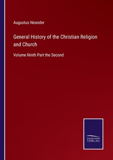 Couverture_General History of the Christian Religion and Church