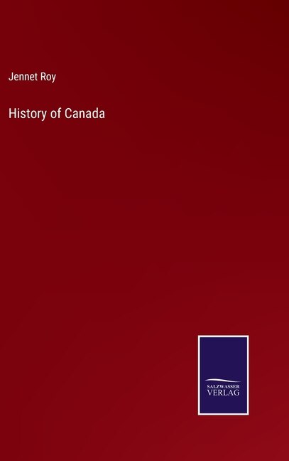 Front cover_History of Canada