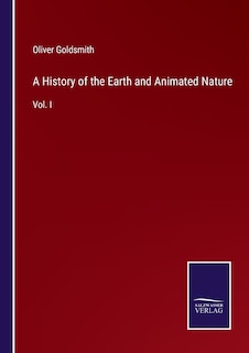 Front cover_A History of the Earth and Animated Nature