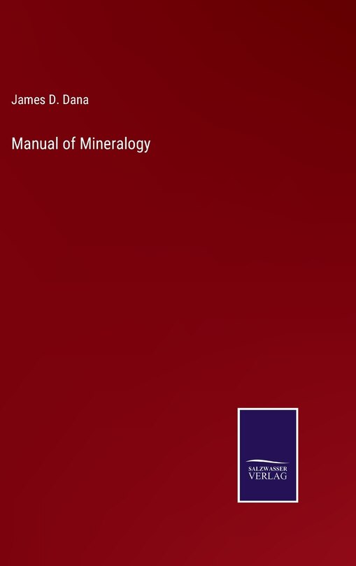 Front cover_Manual of Mineralogy