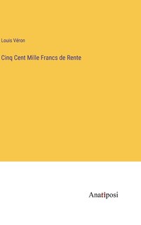 Couverture_Cinq Cent Mille Francs de Rente