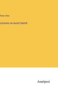 Front cover_Lectures on Aural Catarrh