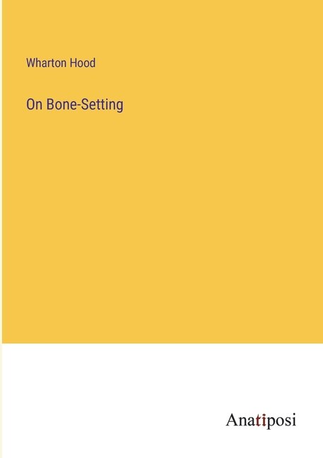 Couverture_On Bone-Setting