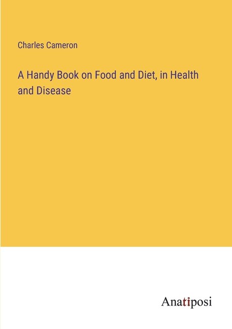 Couverture_A Handy Book on Food and Diet, in Health and Disease