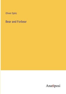 Front cover_Bear and Forbear