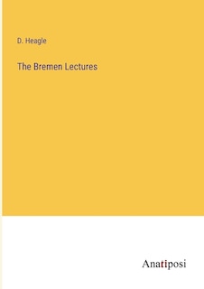 Front cover_The Bremen Lectures