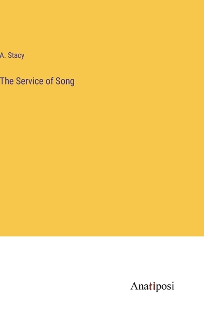 Front cover_The Service of Song