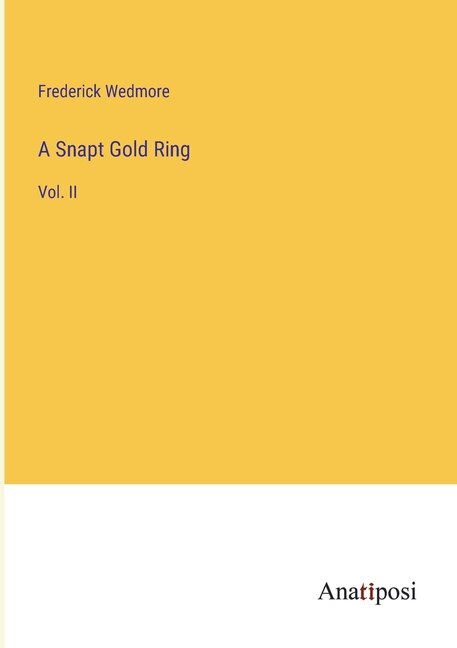 Front cover_A Snapt Gold Ring