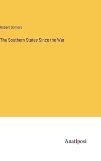 Front cover_The Southern States Since the War