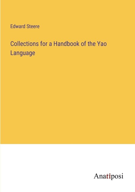 Couverture_Collections for a Handbook of the Yao Language
