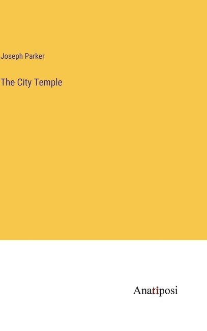 Front cover_The City Temple